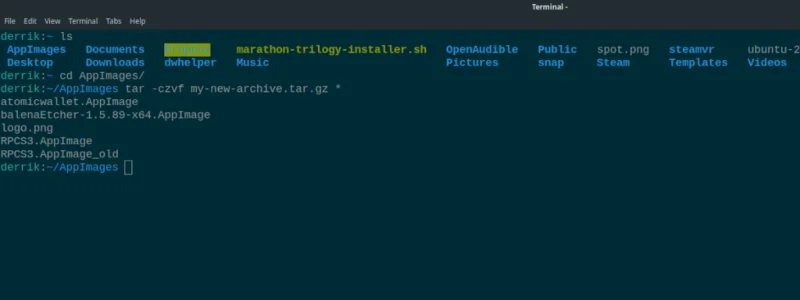 4 способа сжатия файлов в терминале на Linux