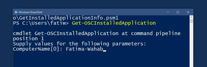 Windowsta Yüklü Uygulamaların Listesini Almak İçin Bir PowerShell Komut Dosyası Kullanın