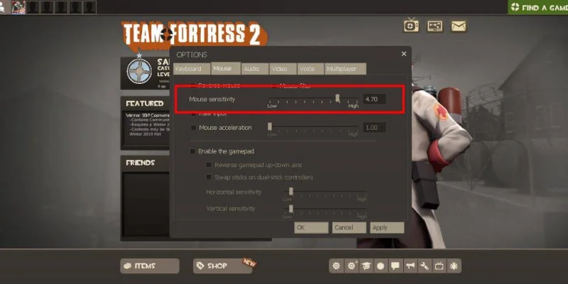 Come copiare la sensibilità del mouse da un gioco allaltro su Windows 10
