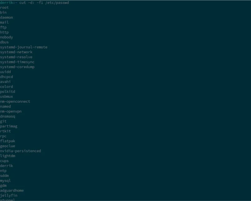 Linux: tüm kullanıcıları listele [Kılavuz]