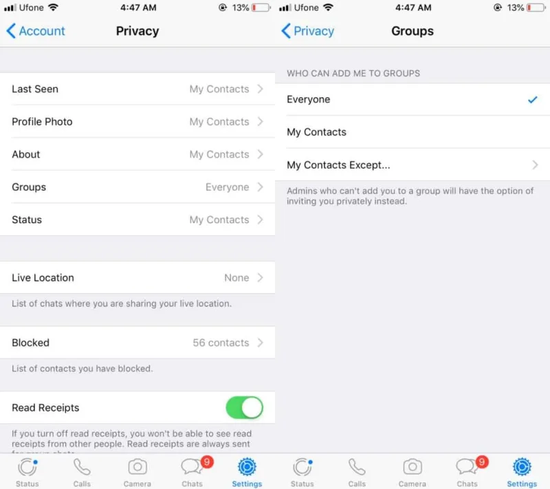 Ce să faci dacă ai fost adăugat într-un grup nedorit pe WhatsApp