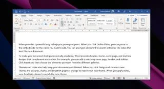 如何在 Microsoft Word 中生成隨機文本