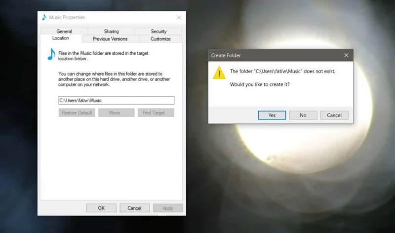 So ordnen Sie Standardordner unter Windows 10 neu zu