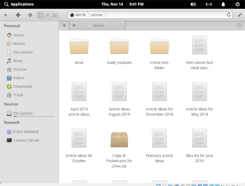 如何在 Elementary OS 中訪問 Google Drive