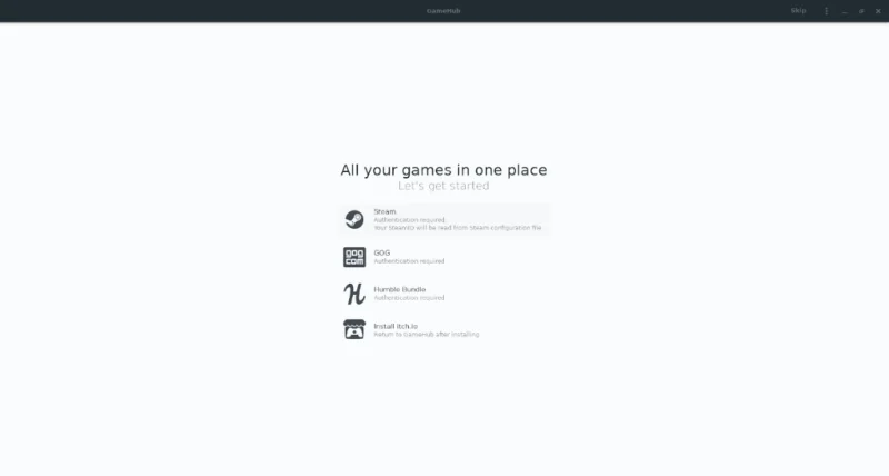 如何使用 Gamehub 在 Linux 上下載 Steam、GOG 和 Humble Bundle 遊戲
