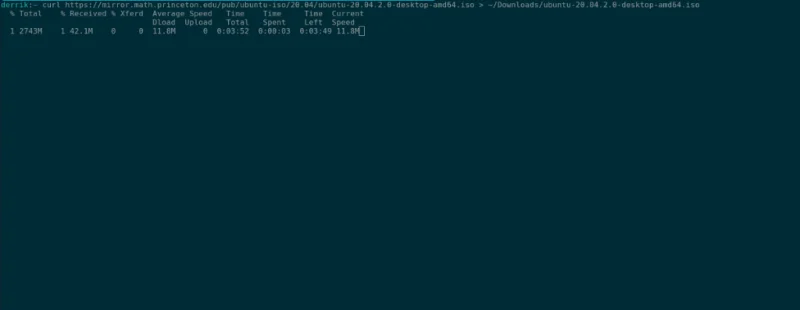 Curl을 사용하여 Linux에서 파일을 다운로드하는 방법