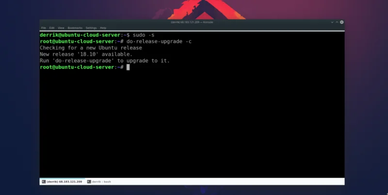So aktualisieren Sie den Ubuntu-Server