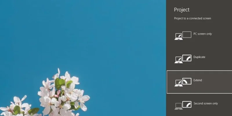 如何使用鍵盤快捷鍵更改 Windows 10 投影模式
