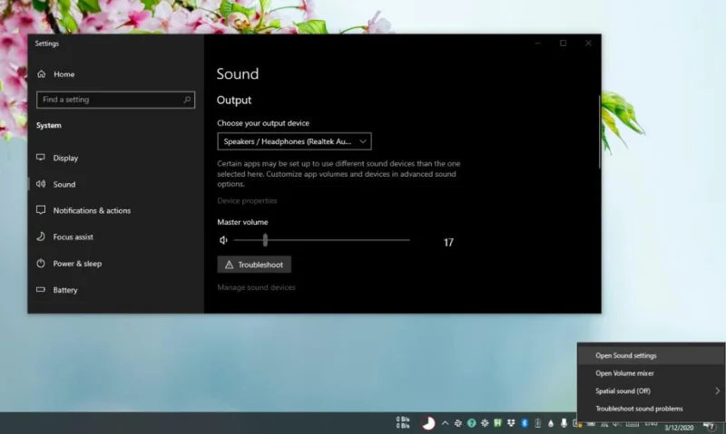 Come rinominare un dispositivo audio su Windows 10