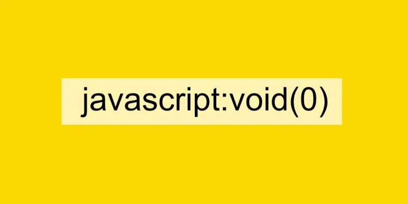 Javascript: Chromeda void(0) Hatası Nasıl Düzeltilir
