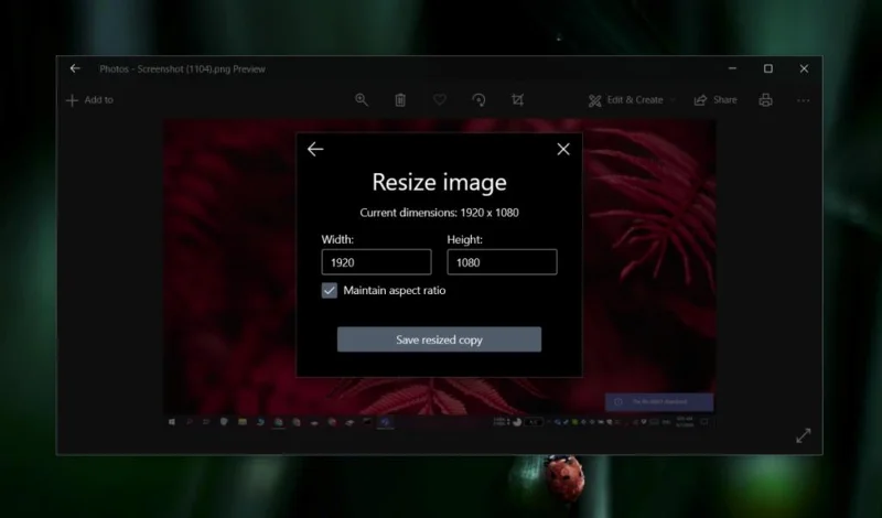 So ändern Sie die Größe von Bildern unter Windows 10