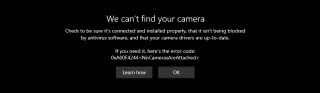 如何修復錯誤 0xa00f4244 NoCamerasAreAttached 在 Windows 10 上