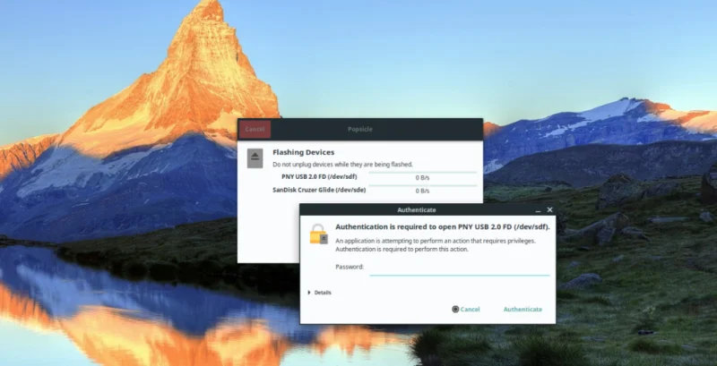 كيفية عمل فلاش USB لعدة وحدات تخزين على نظام Linux