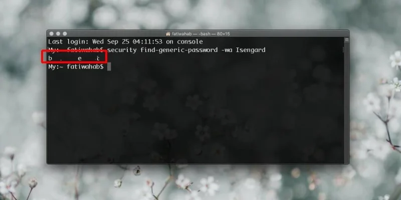 So zeigen Sie das WLAN-Passwort unter macOS an
