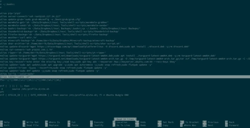 Как скрыть пакеты snap из lsblk в Linux