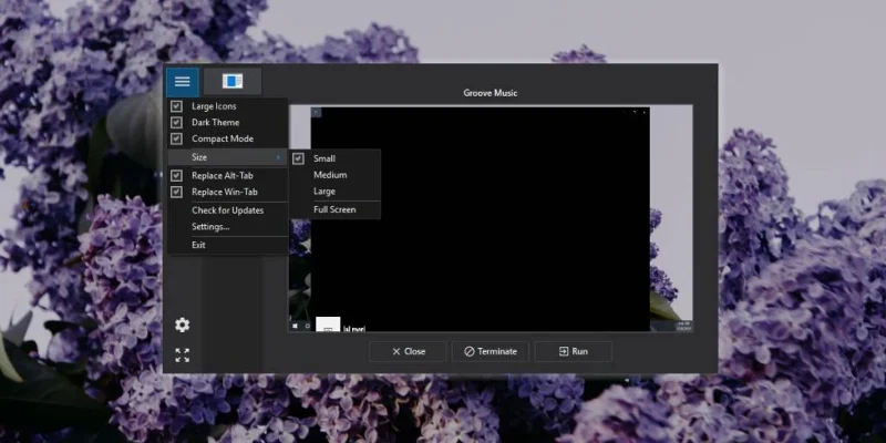 如何在 Windows 10 上的列表視圖中切換應用程序