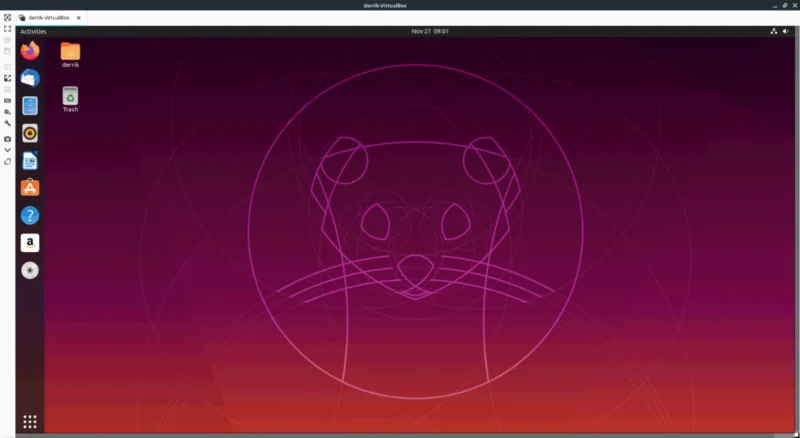 Ubuntu 화면 공유 성공