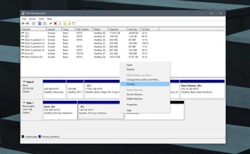 如何在 Windows 10 上格式化 MicroSD 卡
