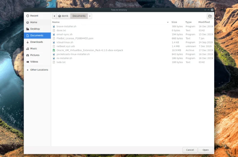 Come impostare le attività nellelenco delle cose da fare Go For It su Linux
