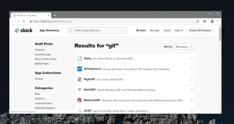 如何在 Slack 上查找和發送 GIF