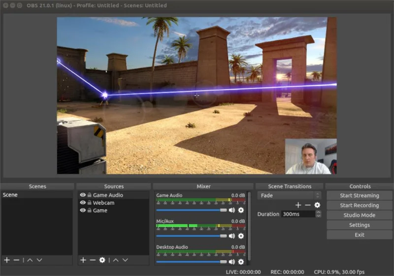كيفية تثبيت Open Broadcaster (OBS) في أوبونتو