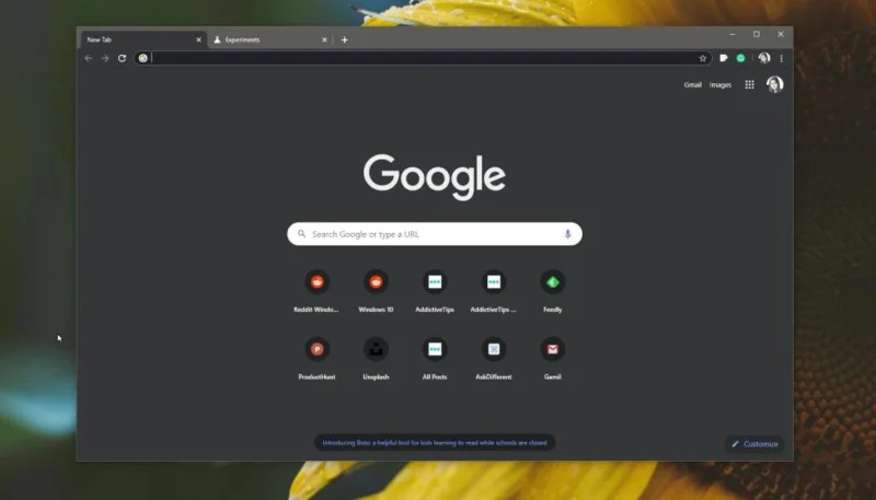 So schließen Sie Werbenachrichten auf der Chrome New Tab Page