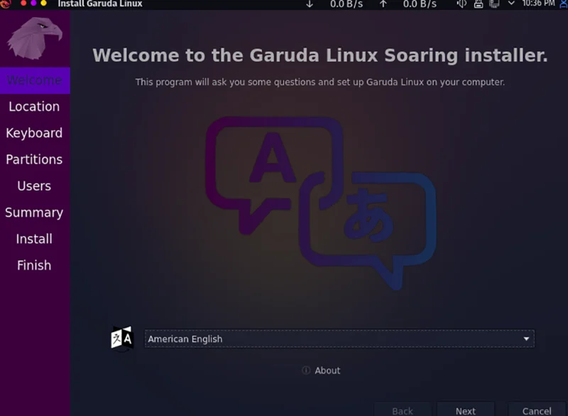 如何安裝 Garuda Linux