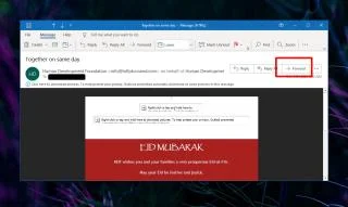 So leiten Sie E-Mails in Outlook 365 automatisch weiter