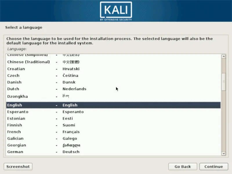 Come installare lultima Kali Linux