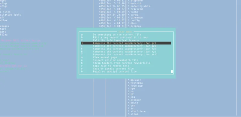 Linux下如何從終端瀏覽硬盤
