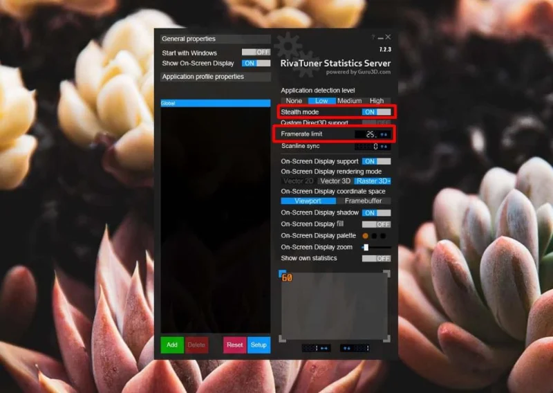 Windows 10da bir oyun için FPS nasıl sınırlandırılır