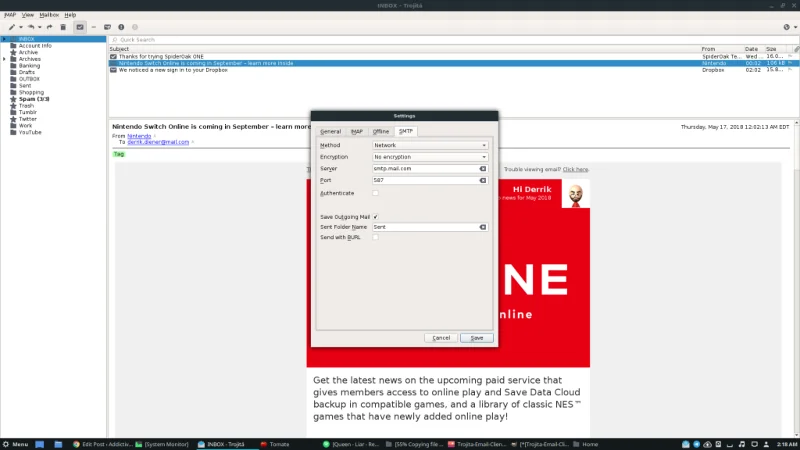 如何在 Linux 上安裝 Trojita Mail App