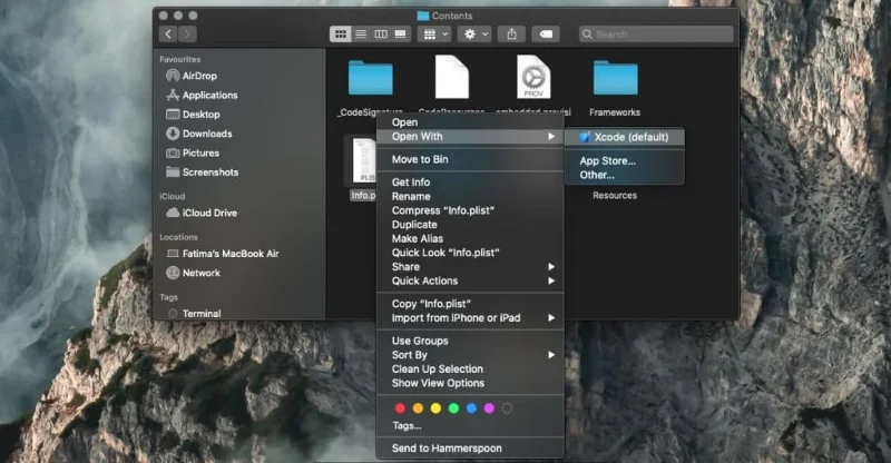 So bearbeiten Sie eine Plist-Datei unter macOS