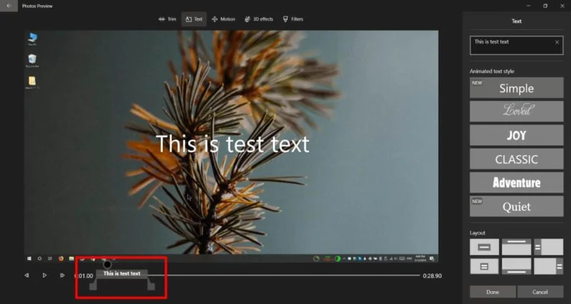 Come aggiungere testo a un video su Windows 10