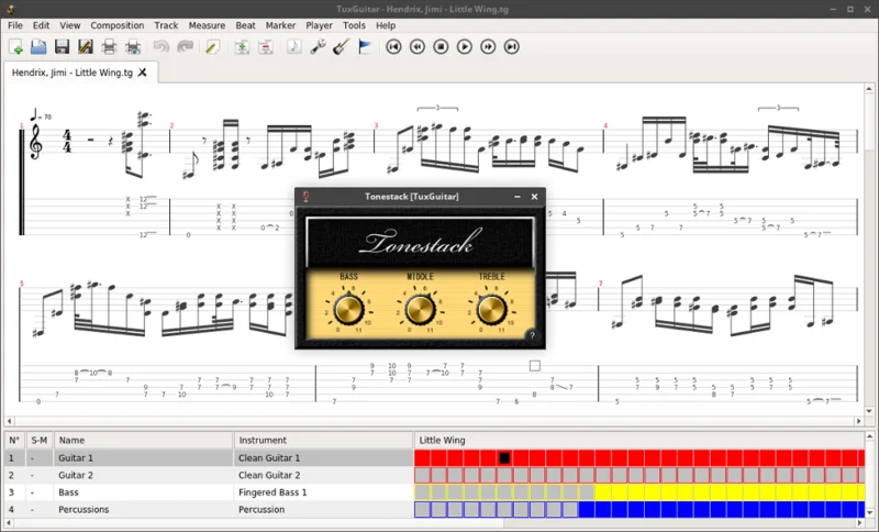 كيفية تثبيت TuxGuitar على Linux