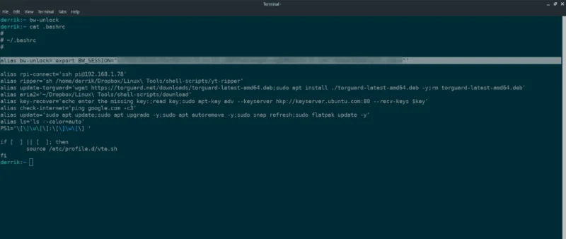Come accedere alle password di Bitwarden dalla riga di comando di Linux