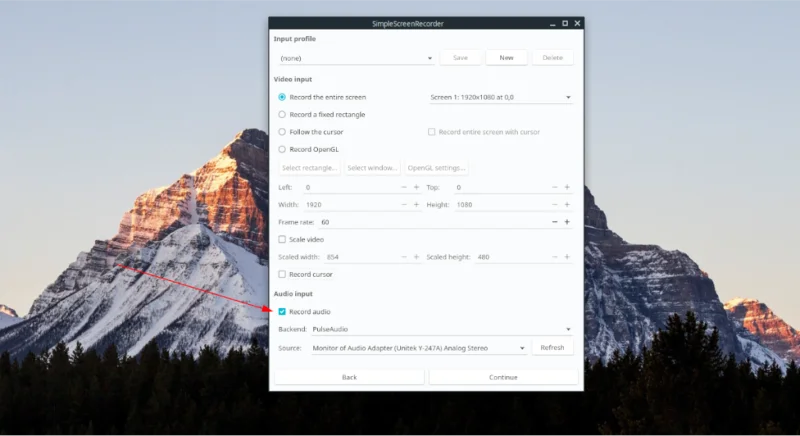 Come registrare il gameplay di Retroarch su Linux