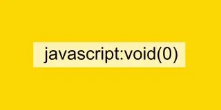 Cara Memperbaiki javascript: void(0) Kesalahan di Chrome