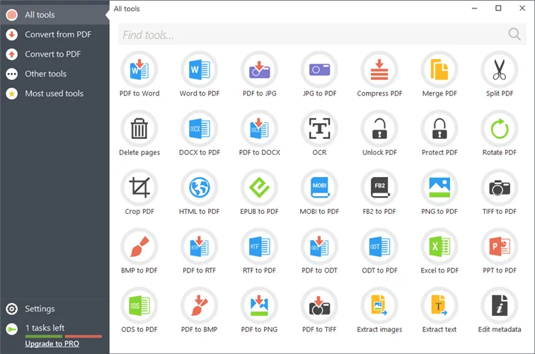 PDF Candy (Download) per Dekstop: come usarlo