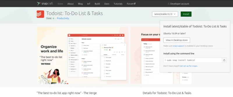 如何在 Linux 上使用官方 Todoist 應用程序