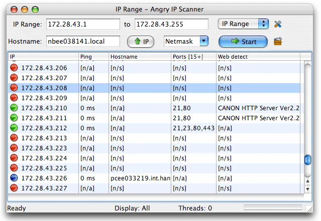 Top scanners IP pour Linux