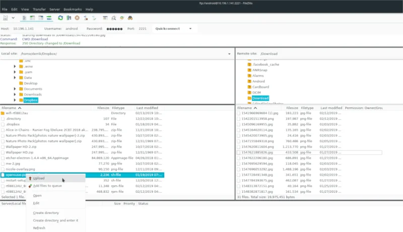 So installieren Sie FileZilla unter Linux