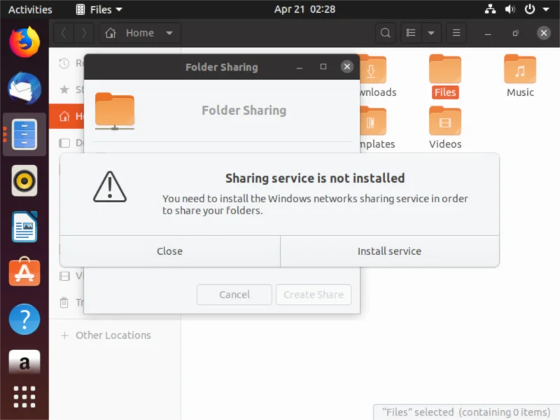 如何將文件夾從 Ubuntu PC 共享到網絡