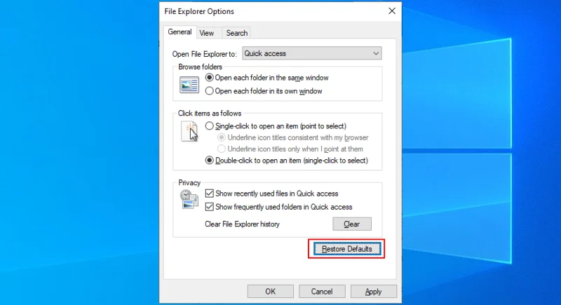 文件資源管理器無響應（Windows 10）——已修復