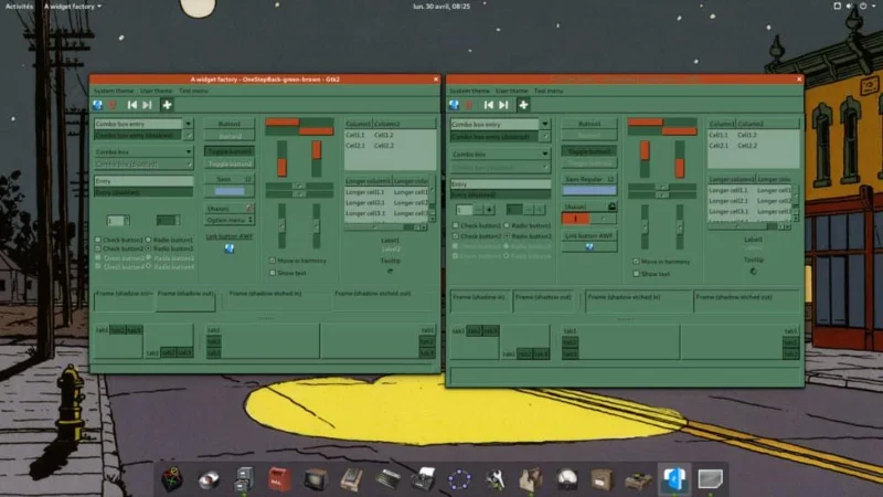 Bagaimana untuk mendapatkan rupa Linux sekolah lama dengan OneStepBack