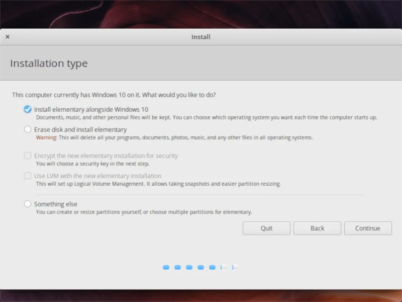 如何使用 Windows 10 雙啟動 Elementary OS Juno