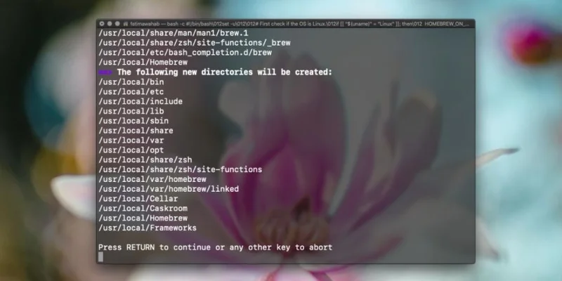 So installieren Sie Homebrew auf macOS Catalina
