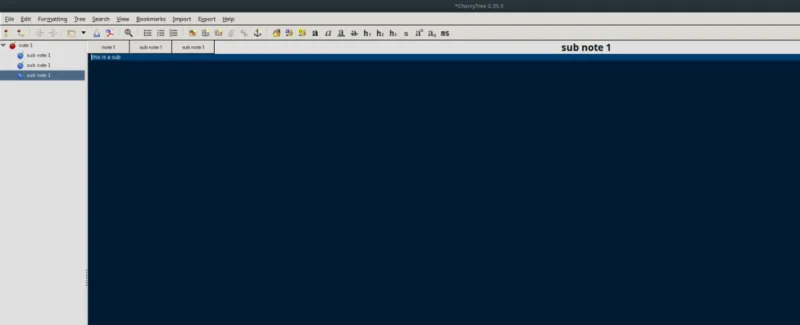 Come usare lapp per prendere appunti Cherry Tree su Linux