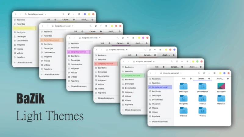 Cara memasang tema BaZik GTK pada Linux