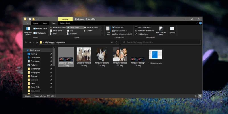 So speichern Sie Bilder automatisch aus der Zwischenablage unter Windows 10